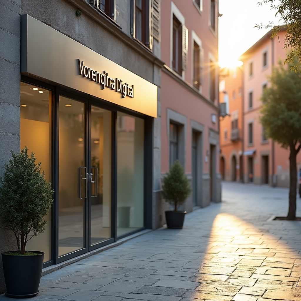 Esterno del laboratorio Vorenqitra Digital a Verona